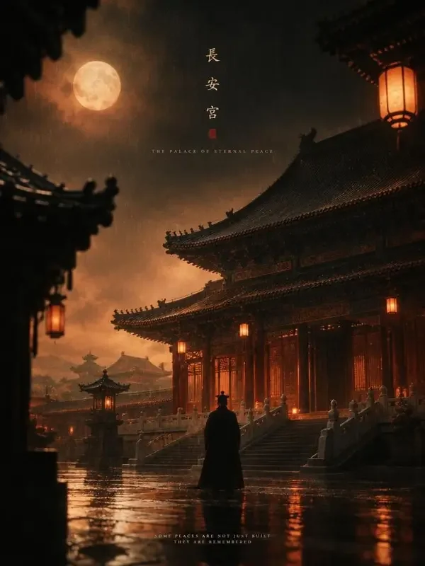 长安夜行录短剧封面海报，古装权谋题材，共60集